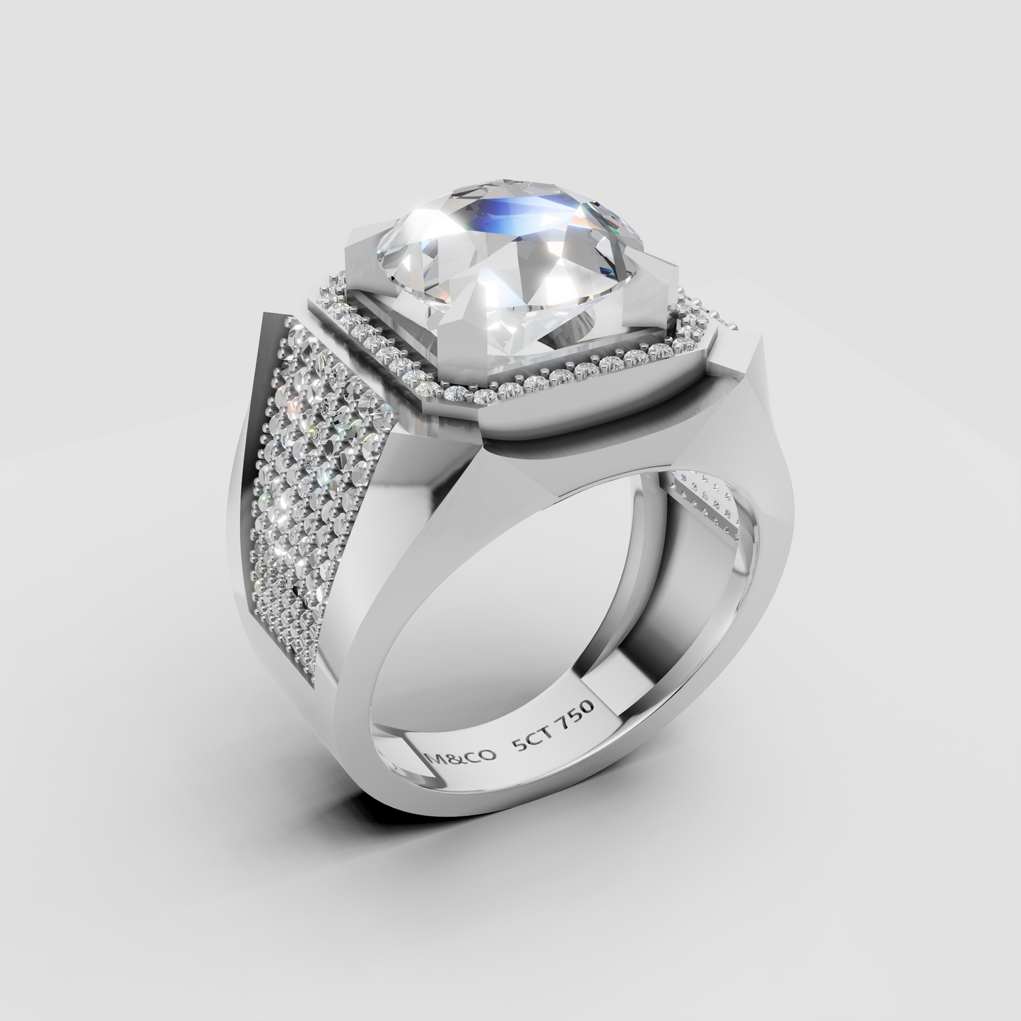 The Vanguard Solitaire Ring