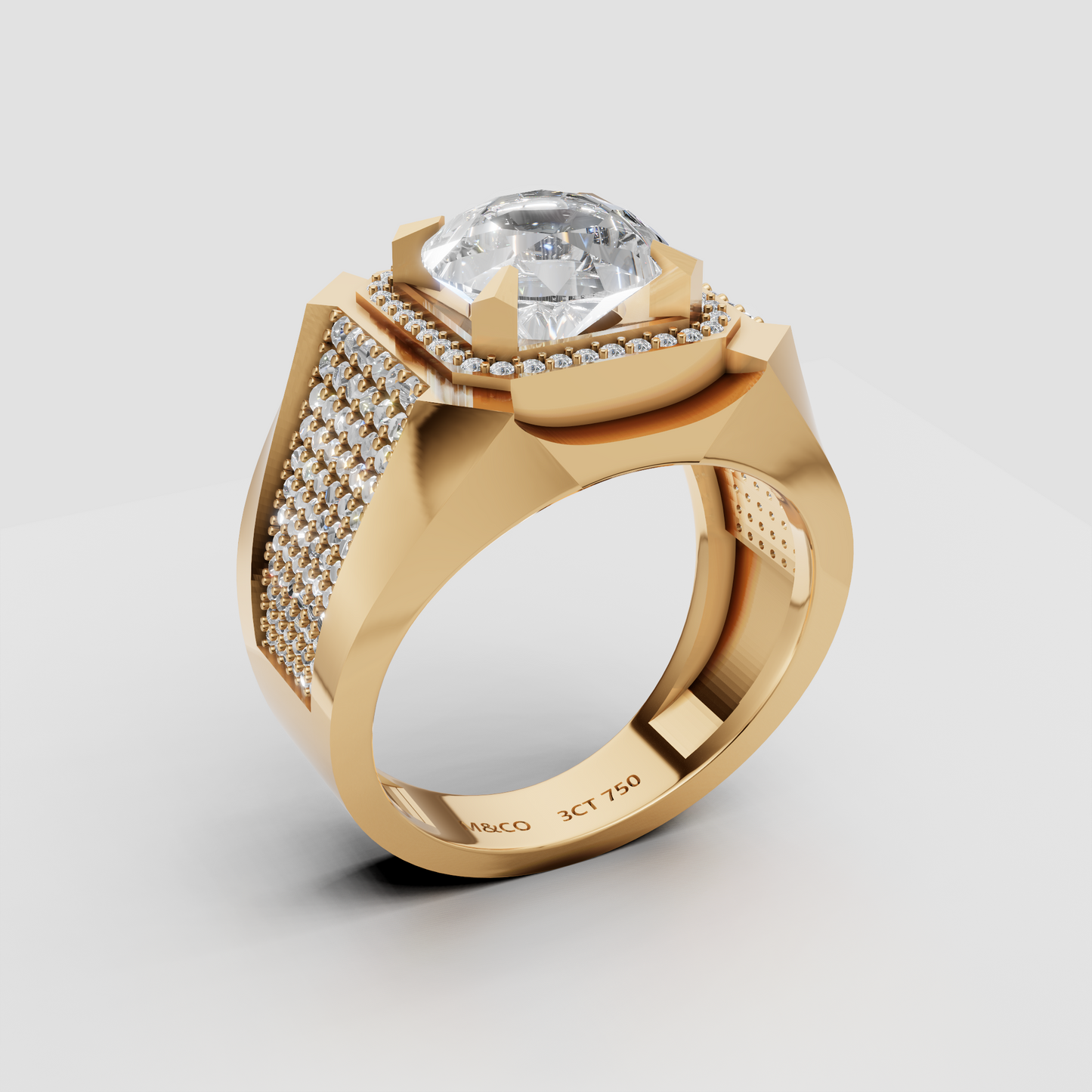 The Vanguard Solitaire Ring