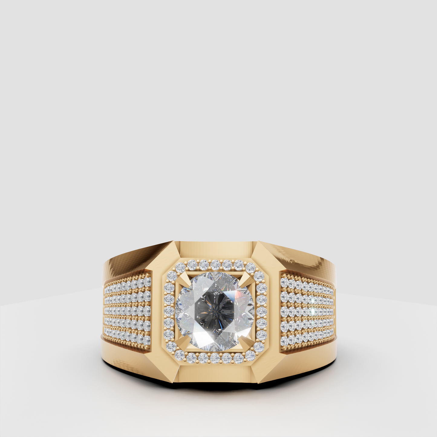 The Vanguard Solitaire Ring