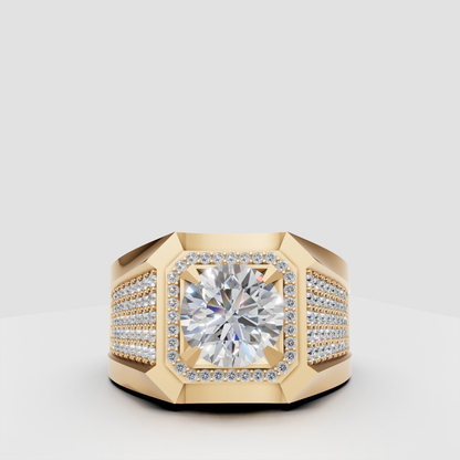 The Vanguard Solitaire Ring