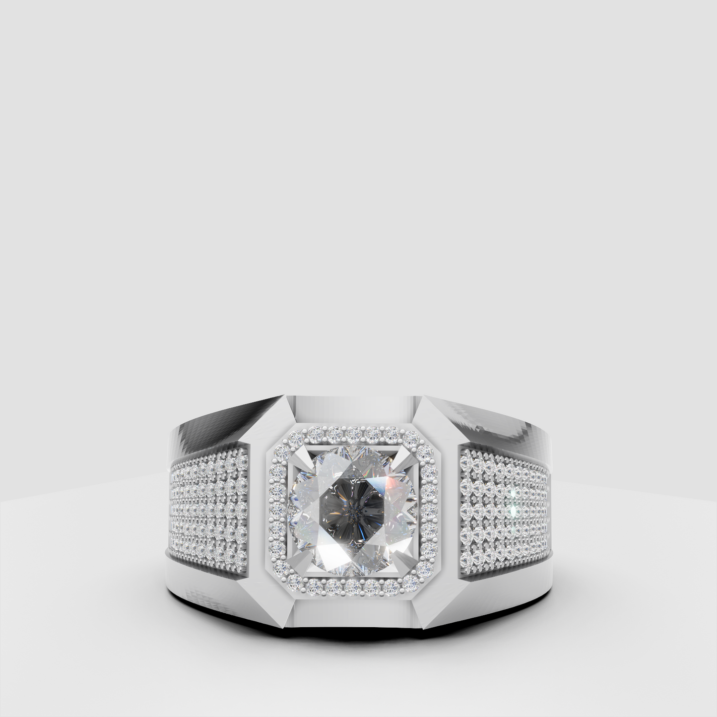 The Vanguard Solitaire Ring
