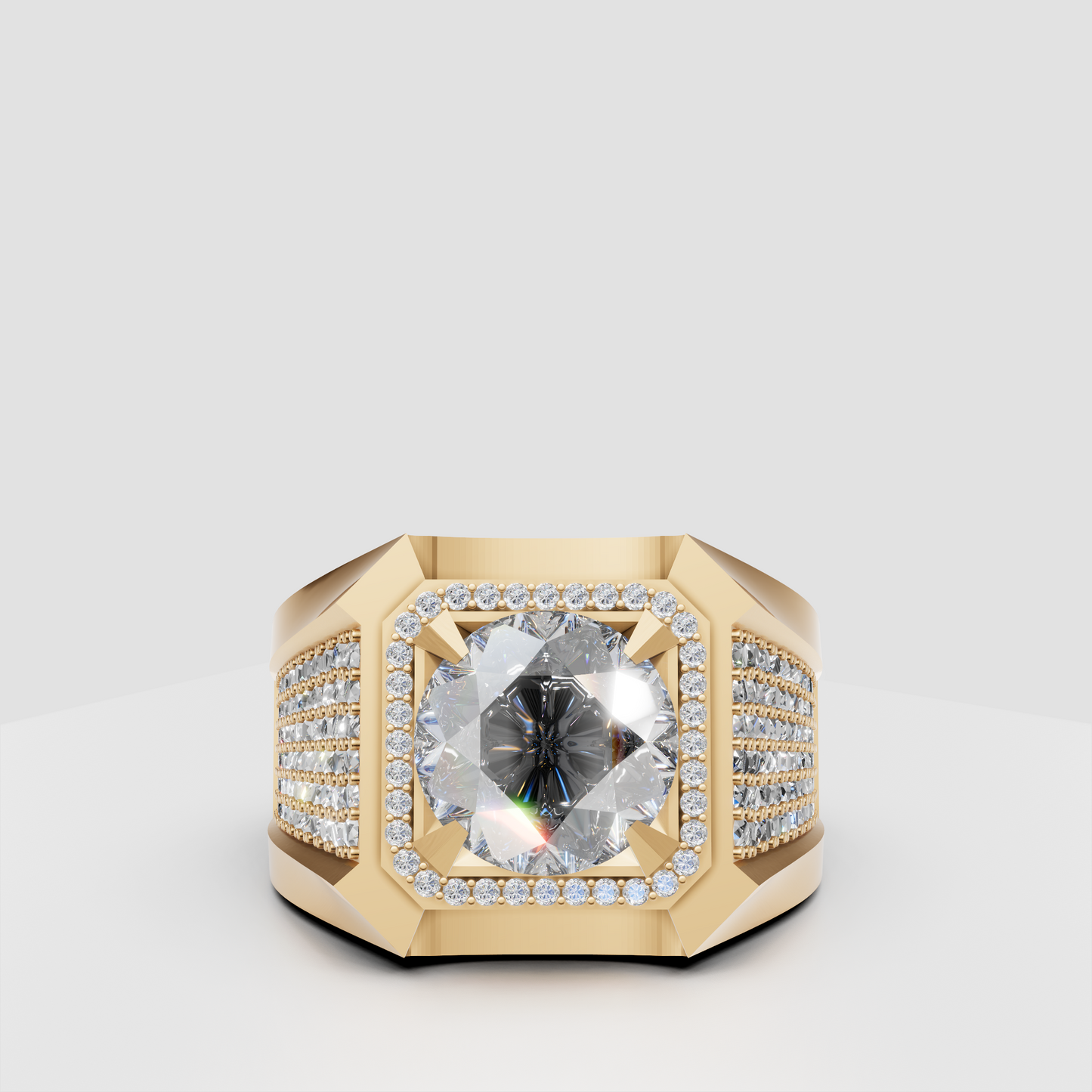 The Vanguard Solitaire Ring