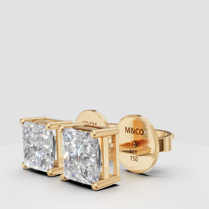 Anting Tusuk Hati Cermin Menari