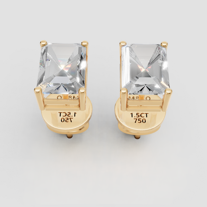 Anting Tusuk Hati Cermin Menari